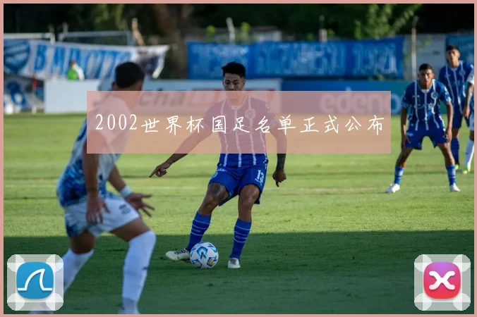 2002世界杯国足名单正式公布