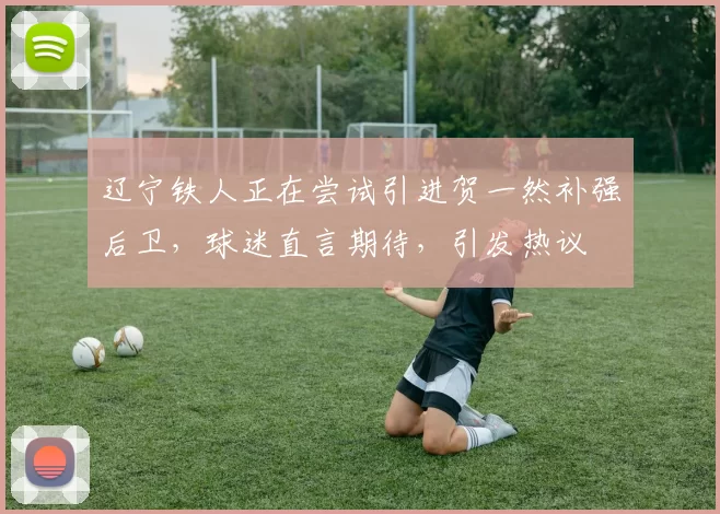 辽宁铁人正在尝试引进贺一然补强后卫,球迷直言期待,引发热议